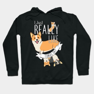 I Just Really Like Corgis, OK? Hoodie